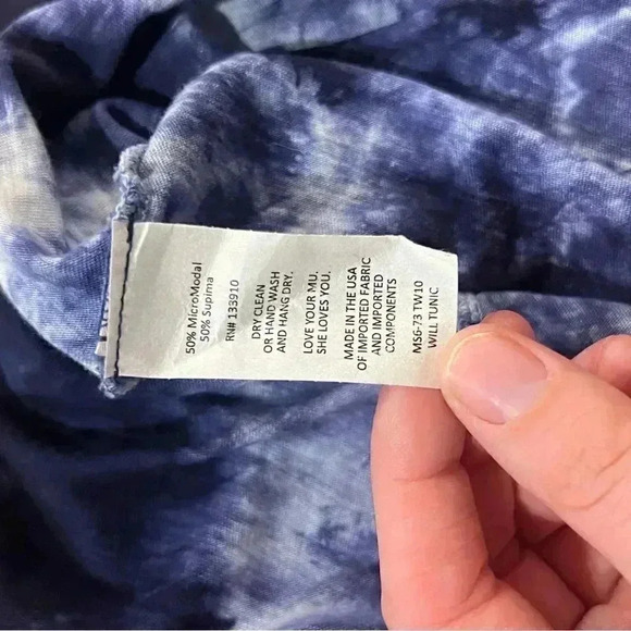 Show Me Your Mumu Mellow Pull On Oversized Lounge Tie Dye Dress Tunic Size XS - Picture 6 of 8